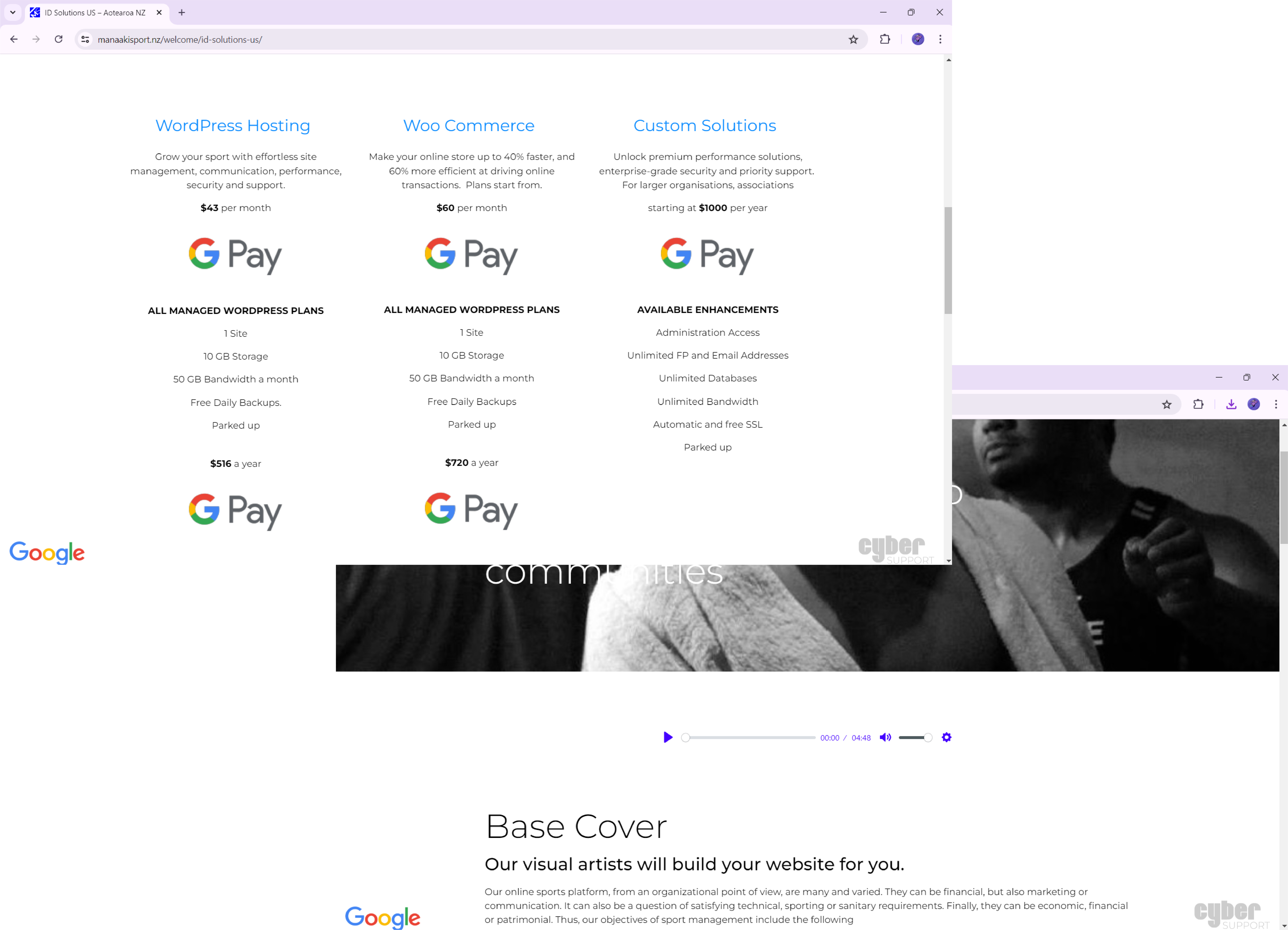 Audio_Player_Google_Payment_Buttons